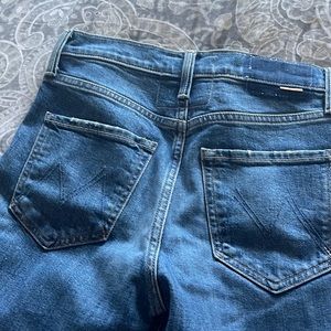 Mother tomcat button fly high wait